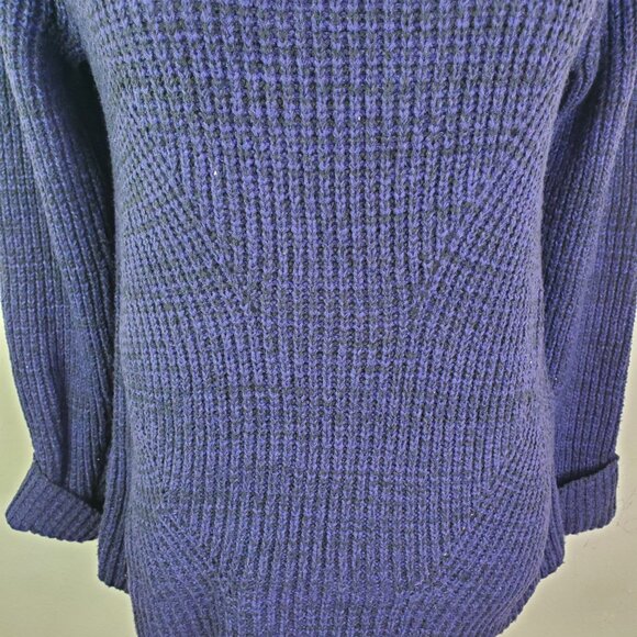 Style & Co Womens Purple Knit Crew Sweater PM - Picture 6 of 10